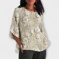 Hazel - Vintage Print Top