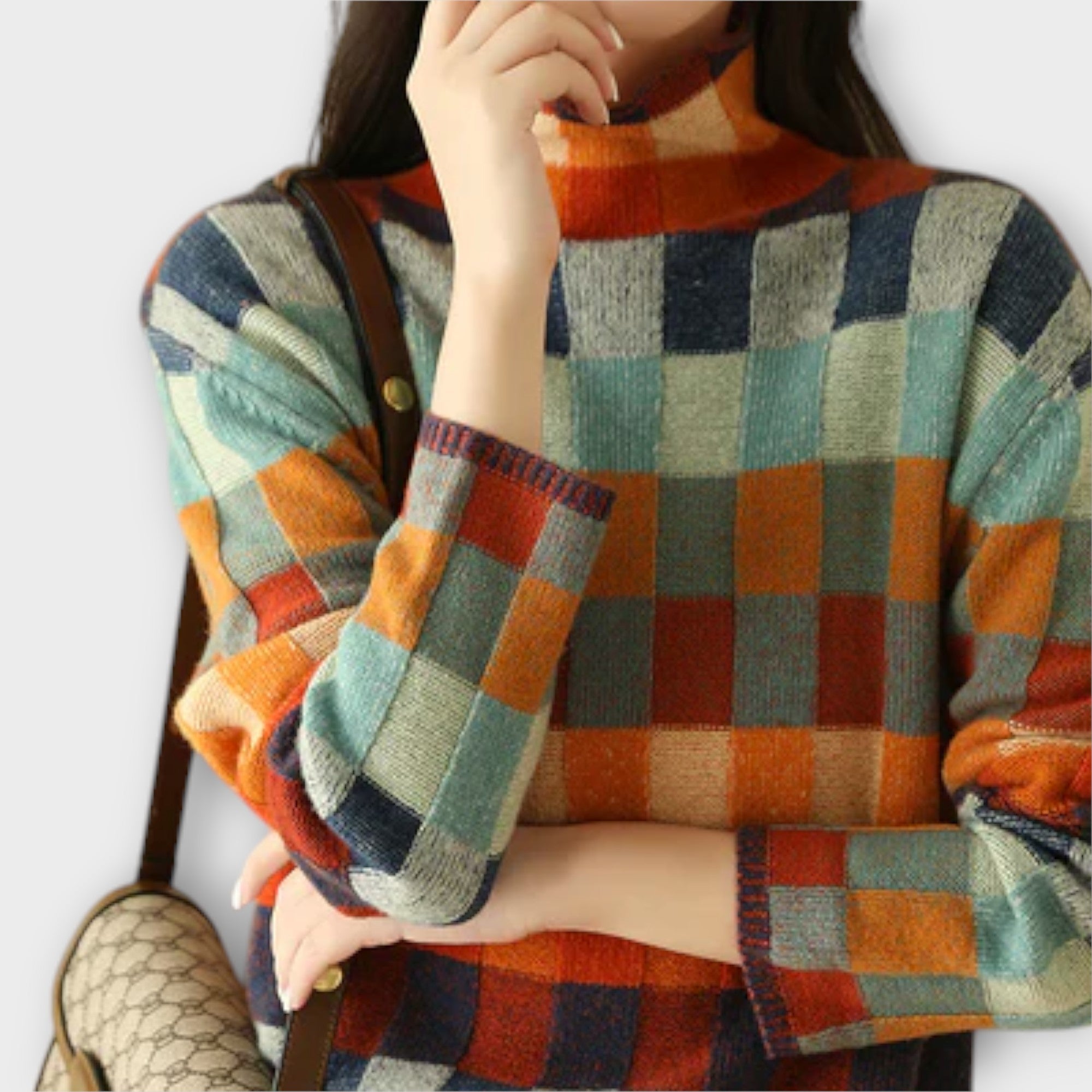 Erika - Patchwork poolotunika